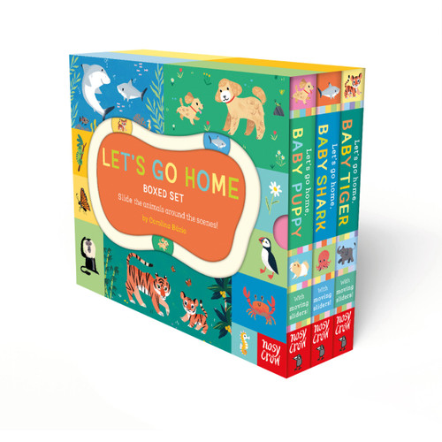 Let’s Go Home Boxed Set: Puppy, Shark, Tiger (Let's Go Home) book cover by 