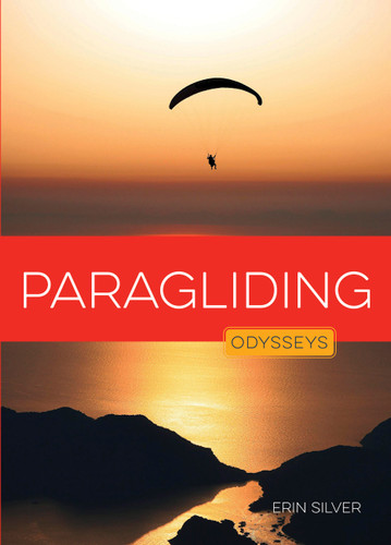 Paragliding book cover by Erin Silver