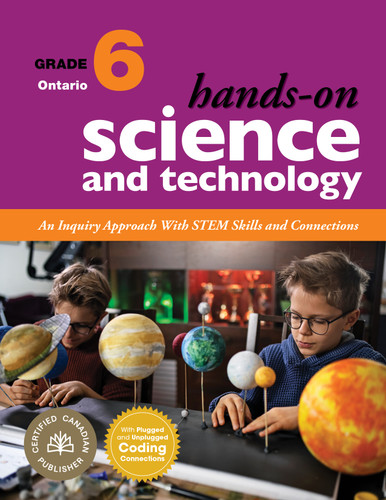 Hands-On Science and Technology for Ontario, Grade 6: An Inquiry Approach With STEM Skills and Connections (Hands-On Science and Technology for Ontario) book cover by Jennifer E. Lawson