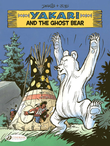 Yakari and the Ghost Bear (Yakari) book cover by Job