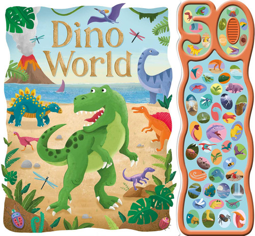 Dino World: with 50 ROAR-some Sound Buttons book cover by IglooBooks
