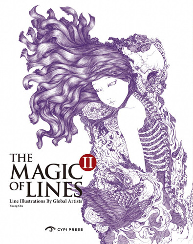 The Magic Of Lines II: Line Illustrations By Global Artists book cover by Zhu Guang
