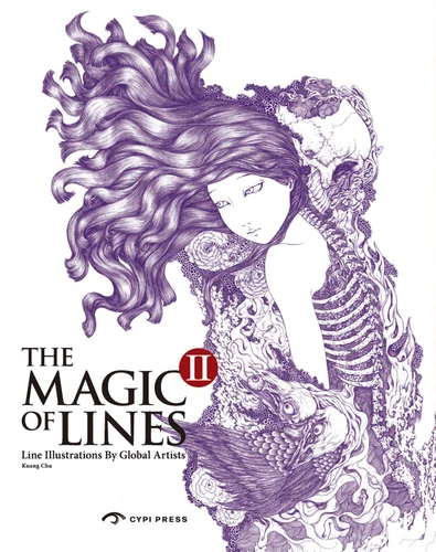 The Magic Of Lines II: Line Illustrations By Global Artists book cover by Zhu Guang