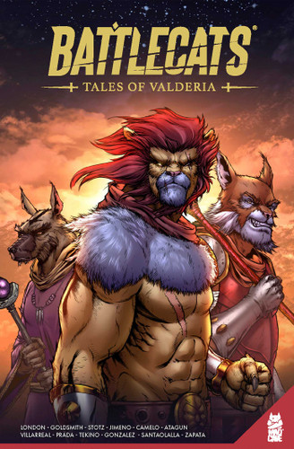 Battlecats: Tales of Valderia Vol. 1 (Battlecats) book cover by Mark London, Ben Goldsmith