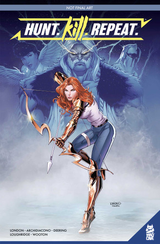 Hunt. Kill. Repeat. Vol. 1 GN book cover by Mark London