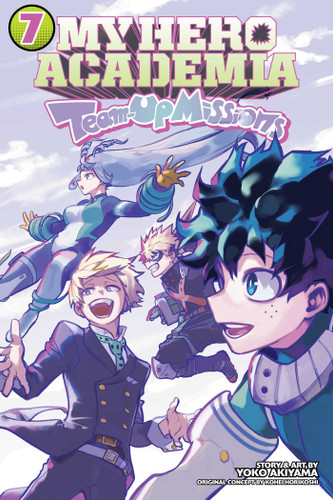 My Hero Academia: Team-Up Missions, Vol. 7 (My Hero Academia: Team-Up Missions) book cover by Kohei Horikoshi, Yoko Akiyama