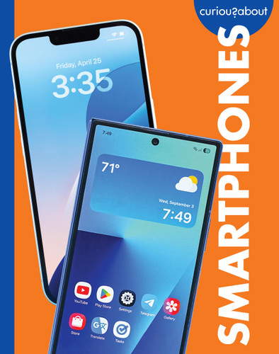 Curious about Smartphones book cover by Jill Sherman