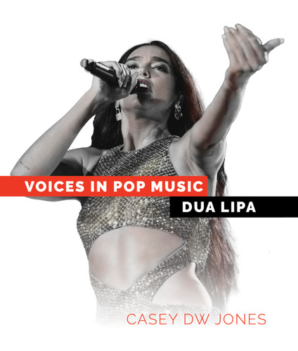 Dua Lipa book cover by Casey DW Jones