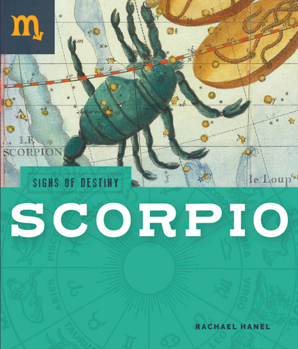 Scorpio book cover by Rachael Hanel