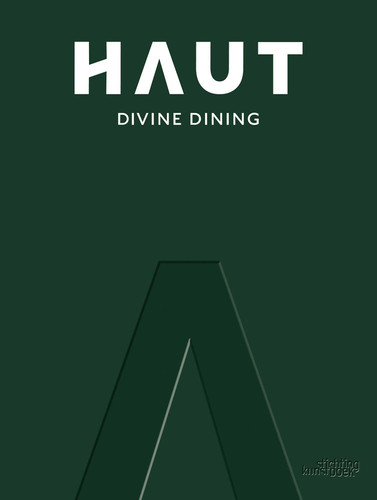 HAUT: Divine Dining book cover by Femke Vandevelde, Randy Degroote, Dimitri Proost