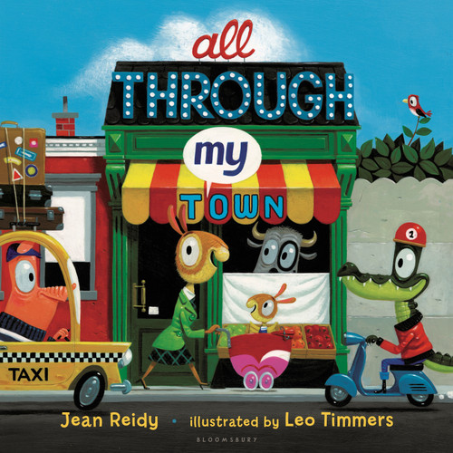 All Through My Town book cover by Jean Reidy