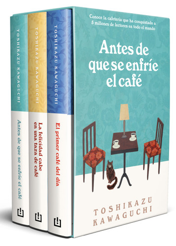 Estuche antes de que se enfríe el café /  Before the Coffee Gets Cold Box Set book cover by Toshikazu Kawaguchi