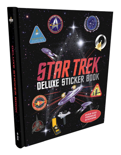 Star Trek Deluxe Sticker Book book cover by Insight Editions