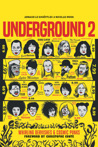 Underground 2: Whirling Dervishes & Cosmic Punks book cover by Arnaud Le Gouëfflec