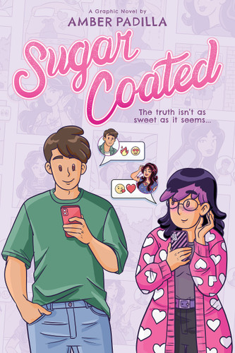 Sugar Coated: A Graphic Novel book cover by Amber Padilla