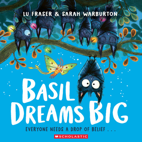 Basil Dreams Big book cover by Lu Fraser