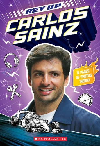 Rev Up: Carlos Sainz (Rev Up!) book cover by Scholastic