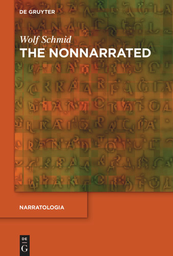 The Nonnarrated book cover by Wolf Schmid