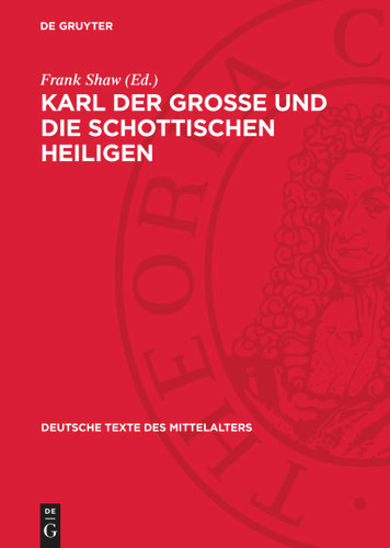 Karl der Grosse und die schottischen Heiligen book cover by 