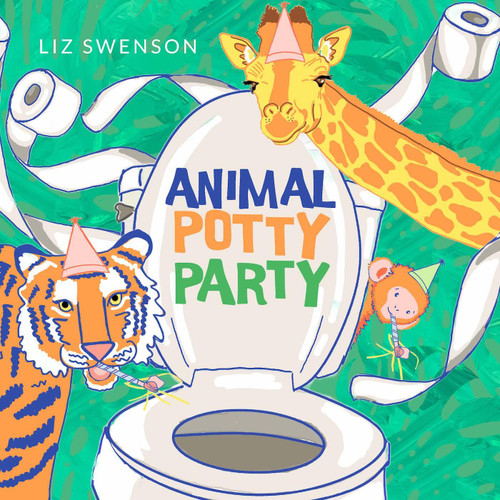 Animal Potty Party: A Board Book for Toddlers book cover by Liz Swenson