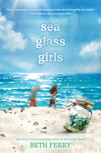 Sea Glass Girls book cover by Beth Ferry