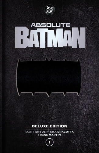 Absolute Batman: Deluxe Edition Vol. 1 (Absolute Universe) book cover by Scott Snyder