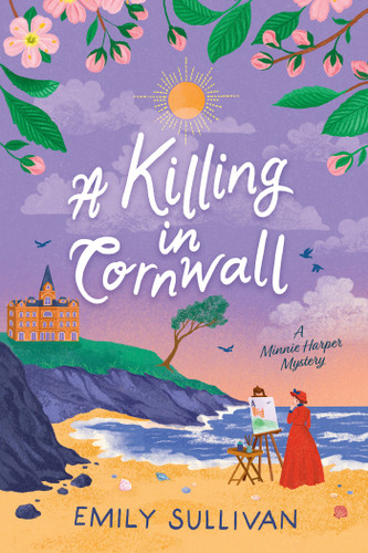A Killing in Cornwall (A Minnie Harper Mystery) book cover by Emily Sullivan