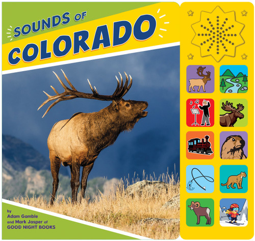 Sounds of Colorado (Good Night Our World) book cover by Adam Gamble, Mark Jasper