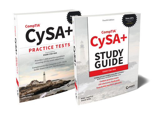 CompTIA CySA+ Certification Kit: Exam CS0-004 (Sybex Study Guide) book cover by Mike Chapple, David Seidl