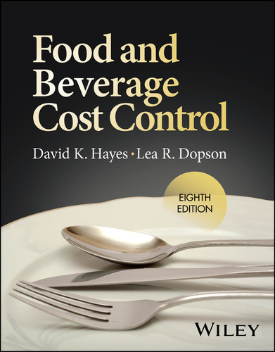 Food and Beverage Cost Control book cover by David K. Hayes, Lea R. Dopson