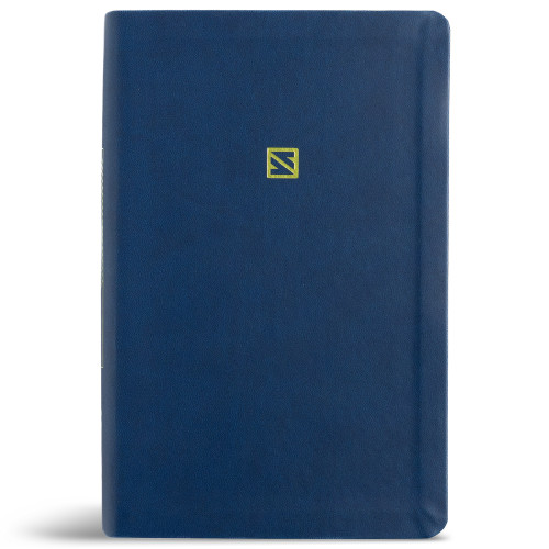 CSB Teen Study Bible, Optimal Type, Navy LeatherTouch, Indexed: Asking and Answering Questions About God's Word book cover by CSB Bibles by Holman