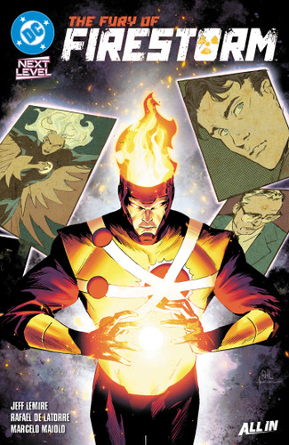 The Fury of Firestorm book cover by Jeff Lemire