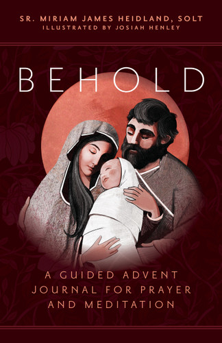 Behold: A Guided Advent Journal for Prayer and Meditation book cover by Miriam James Heidland