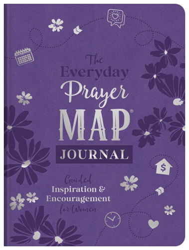 The Everyday Prayer Map Journal: Guided Inspiration and Encouragement for Women book cover by Compiled by Barbour Staff