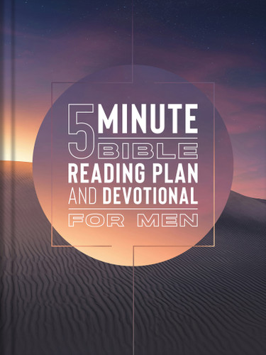 The 5-Minute Bible Reading Plan and Devotional for Men book cover by Ed Strauss
