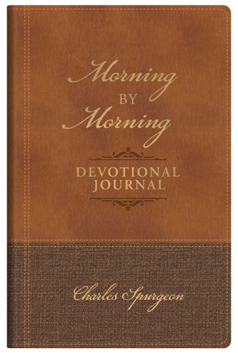Morning by Morning Devotional Journal book cover by Charles Spurgeon