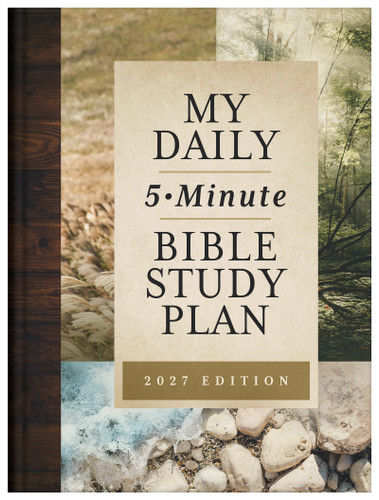 My Daily 5-Minute Bible Study Plan (for men): 2027 Edition book cover by Compiled by Barbour Staff