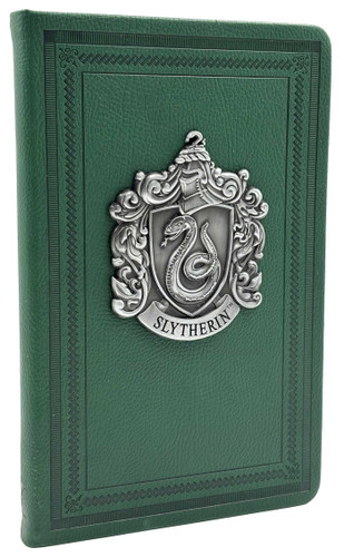 Harry Potter: Slytherin Crest Hardcover Journal book cover by Insight Editions