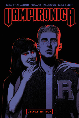 Vampironica by Greg Smallwood Deluxe Edition book cover by Greg Smallwood, Megan Smallwood