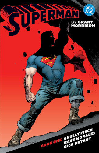 Superman by Grant Morrison Book One book cover by Grant Morrison, Sholly Fisch