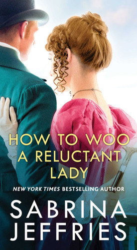How to Woo a Reluctant Lady (The Hellions of Halstead Hall) book cover by Sabrina Jeffries