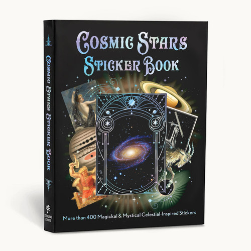 Cosmic Stars Sticker Book: More than 400 Magickal & Mystical Celestial-Inspired Stickers (Mystical Sticker Book) book cover by 
