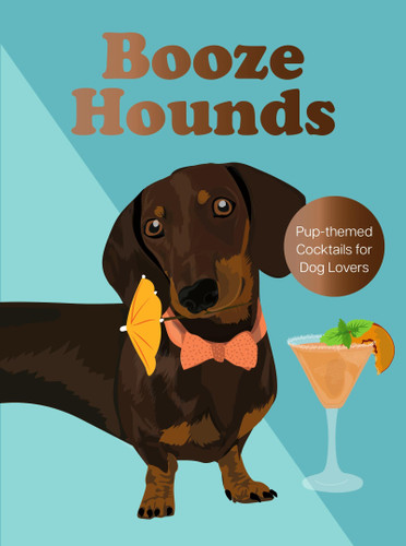 Boozehounds: Pup-themed Cocktails for Dog Lovers book cover by Virginia Woof