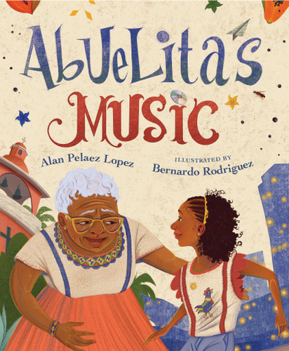 Abuelita's Music book cover by Alan Pelaez Lopez
