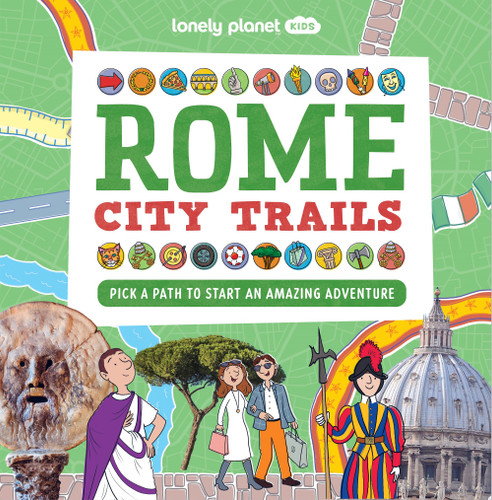 Lonely Planet Kids City Trails Rome (6-8 Children's #1) book cover by Helen Greathead