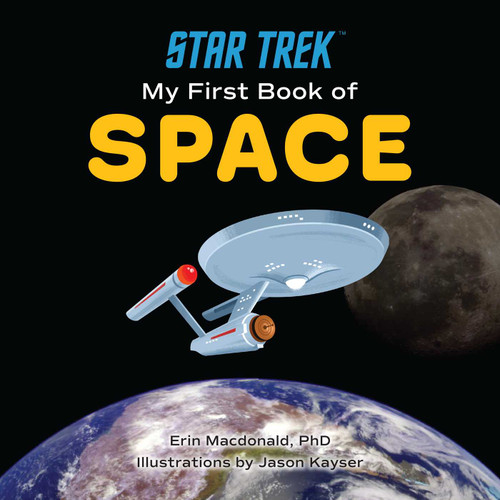 Star Trek: My First Book of Space book cover by Erin MacDonald
