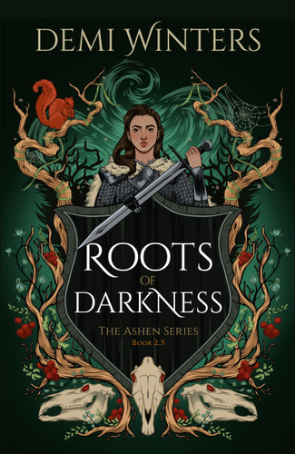 Roots of Darkness (The Ashen Series) book cover by Demi Winters