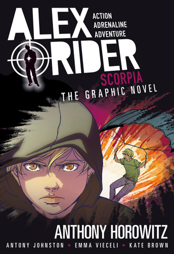 Scorpia: An Alex Rider Graphic Novel (Alex Rider) book cover by Anthony Horowitz, Antony Johnston