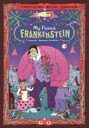 My Friend Frankenstein book cover by Vincent Kings
