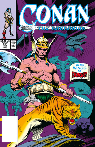 Conan The Barbarian: The Original Comics Omnibus Vol.10 (CONAN THE BARBARIAN OMNIBUS) book cover by Roy Thomas